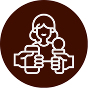 journalists interviewing a woman